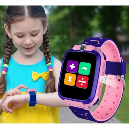 Q12 Kids Smart Watch LBS Smart Watch Telephone SOS Anti-Lost Watch Children Gift For IOS Android 