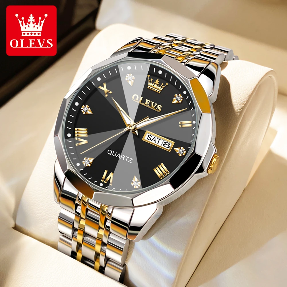 OLEVS 9931G New Exclusive Design Quartz Watch for Men 