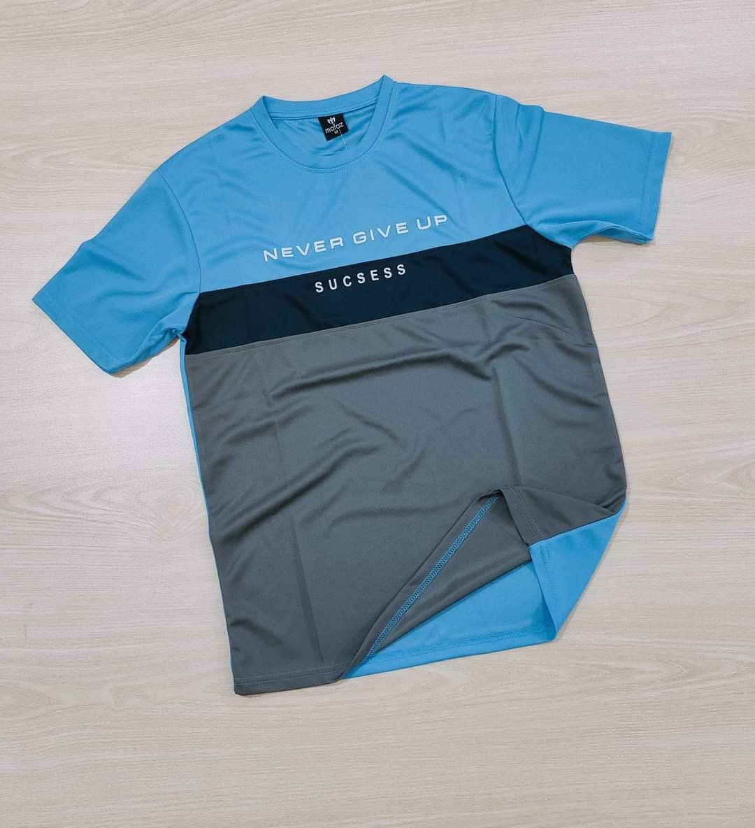 Half Sleeve Combo Mesh T-shirt For Men