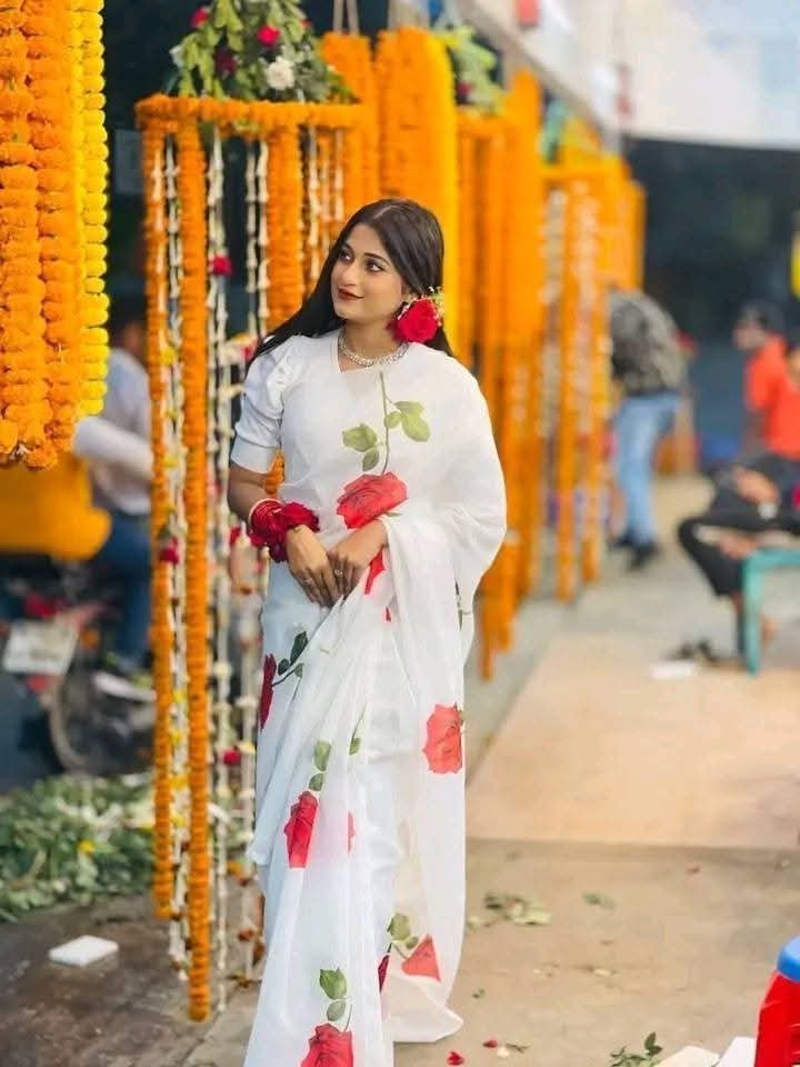 Chanderi silk sharee