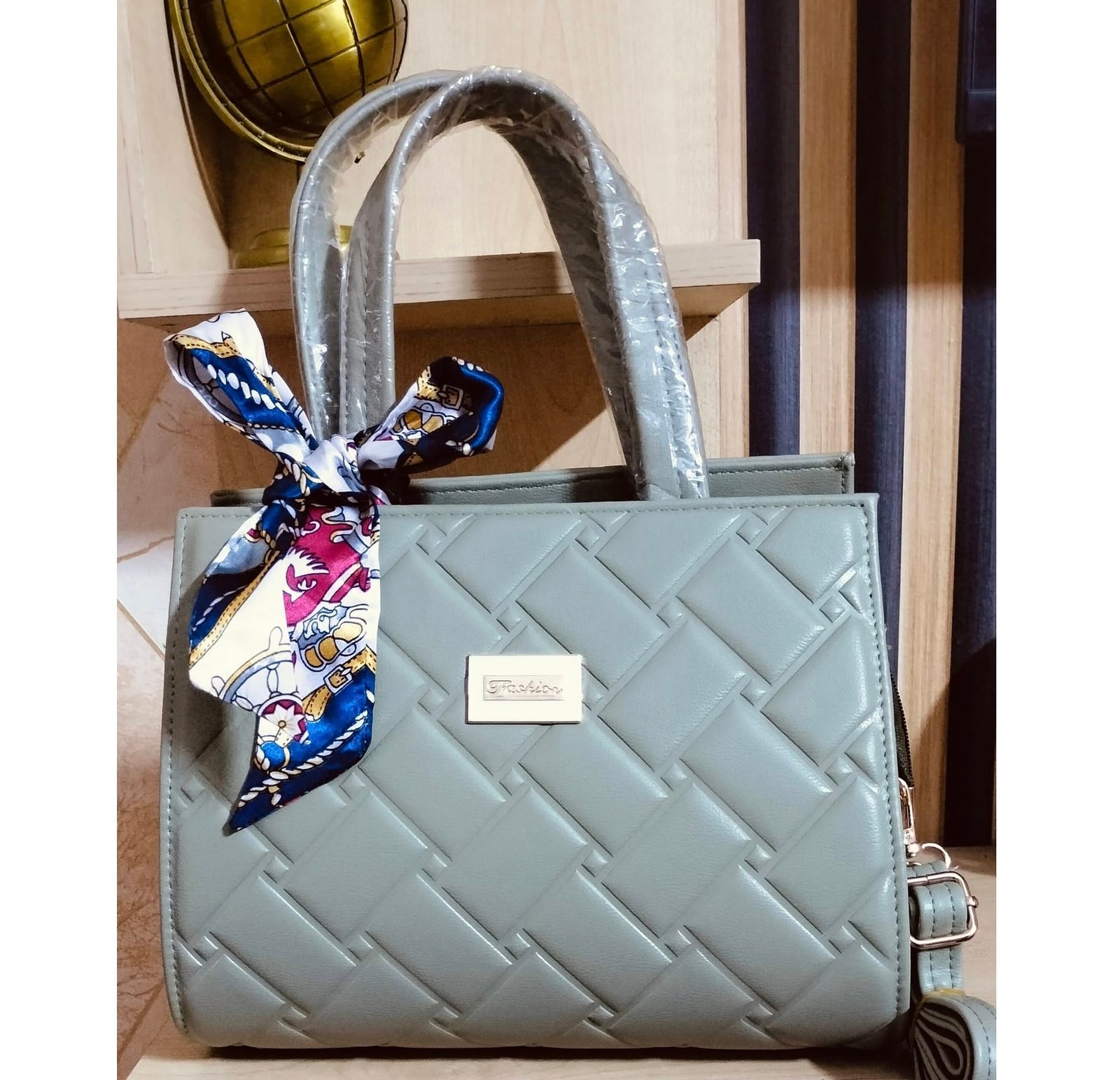 Synthetic Leather Women's Satchel Bag | Ladies Purse Handbag | 