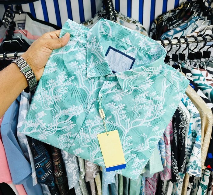 Pure Cotton full Sleeve Print Shirt for Men's