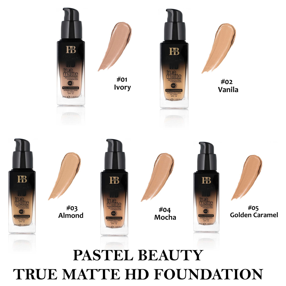 PASTEL BEAUTY HD True Matte Foundation