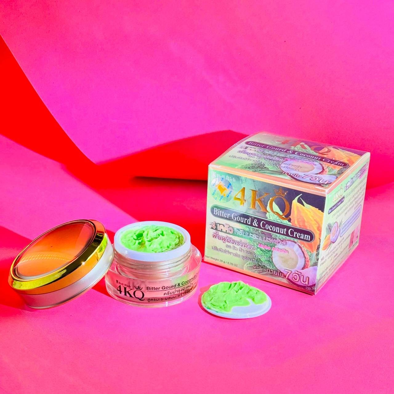 4KQ BITTER GOURD & COCONUT CREAM (20G)  MADE IN THAILAND