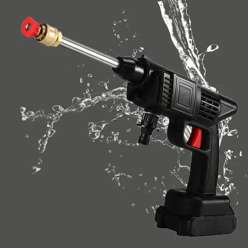 High Pressure Portable Car Washer | Rechargeable Pressure Washer 21V Duble Battery