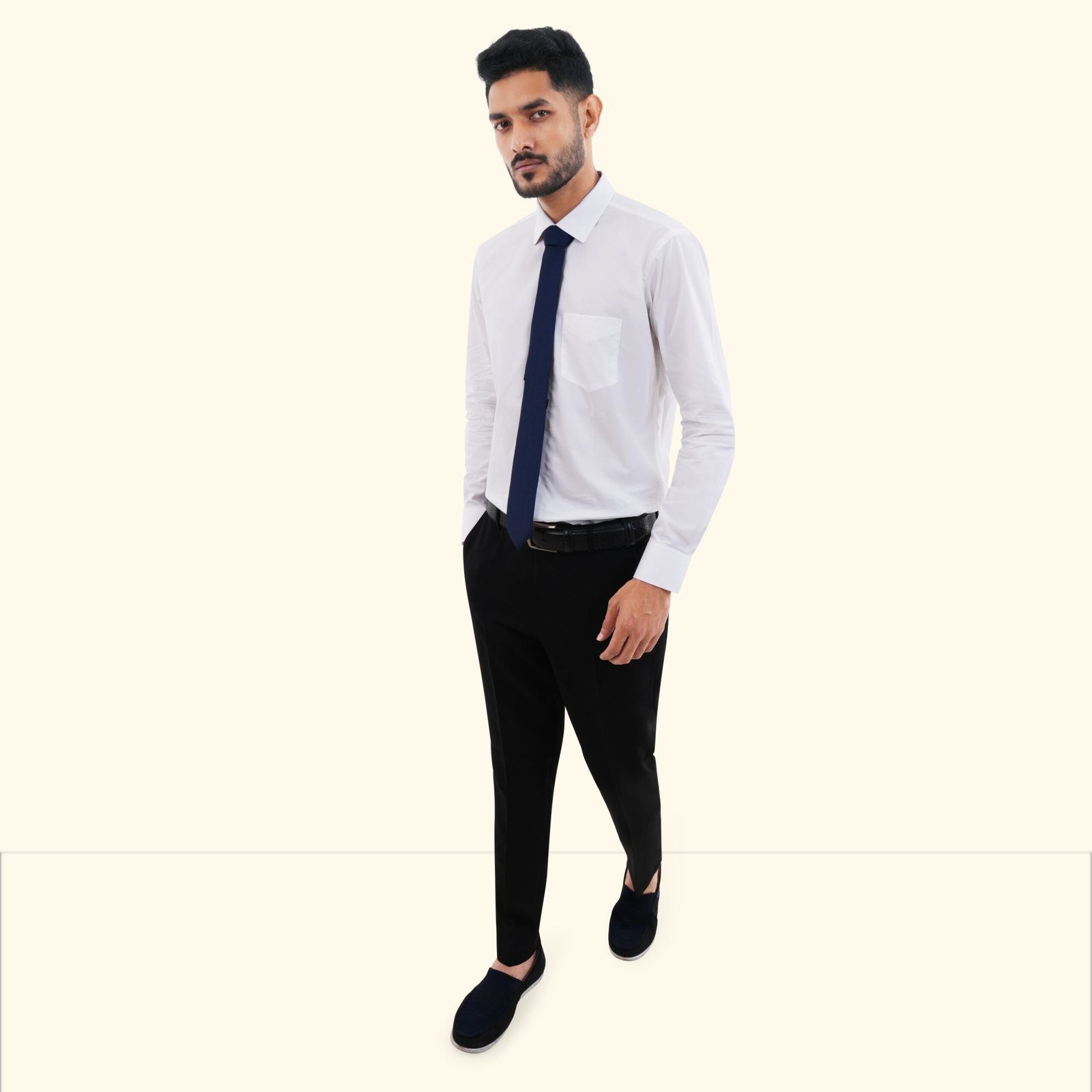 full-sleeve shirt, crafted from premium Fine Cotton fabric. 