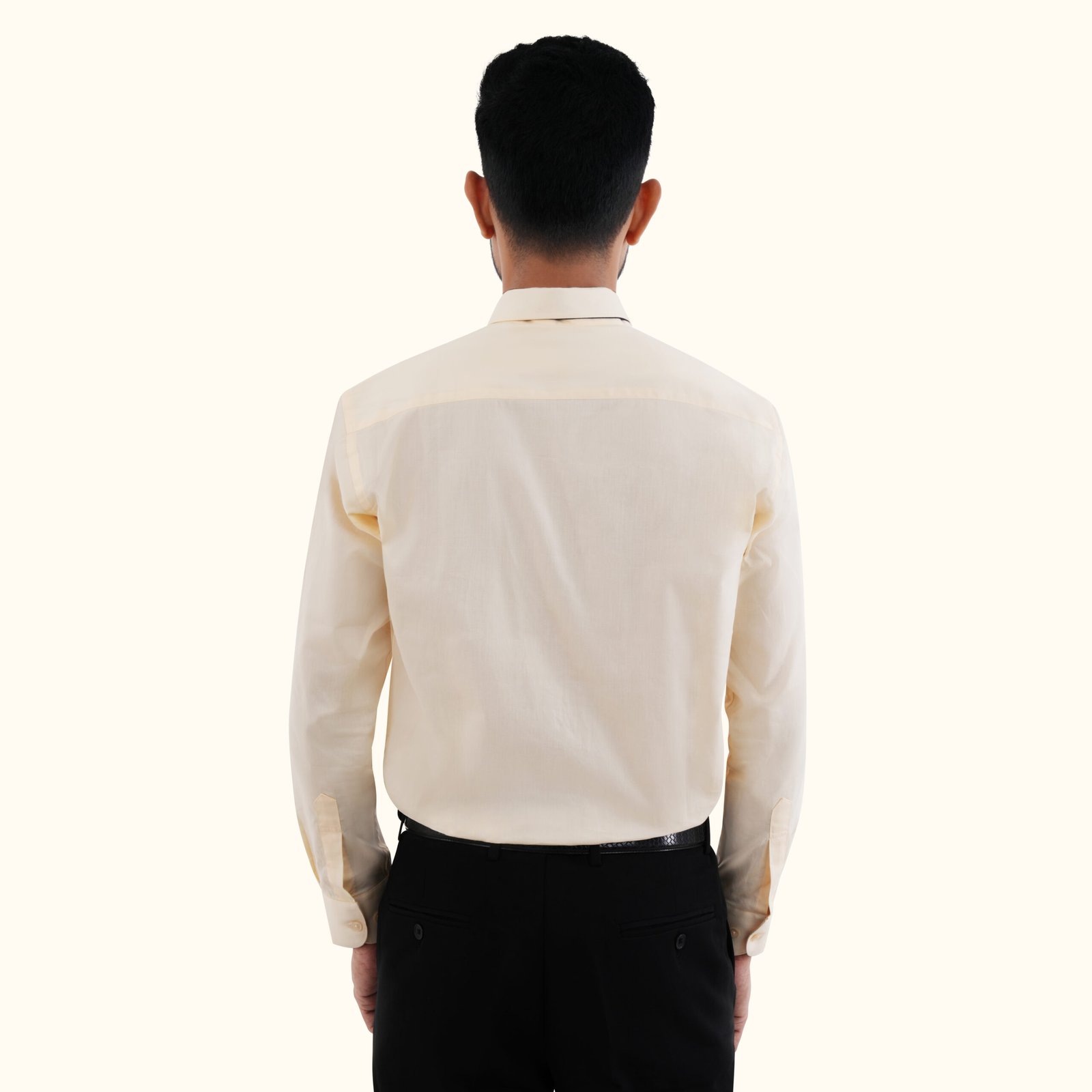 full-sleeve shirt, crafted from premium Fine Cotton fabric. 