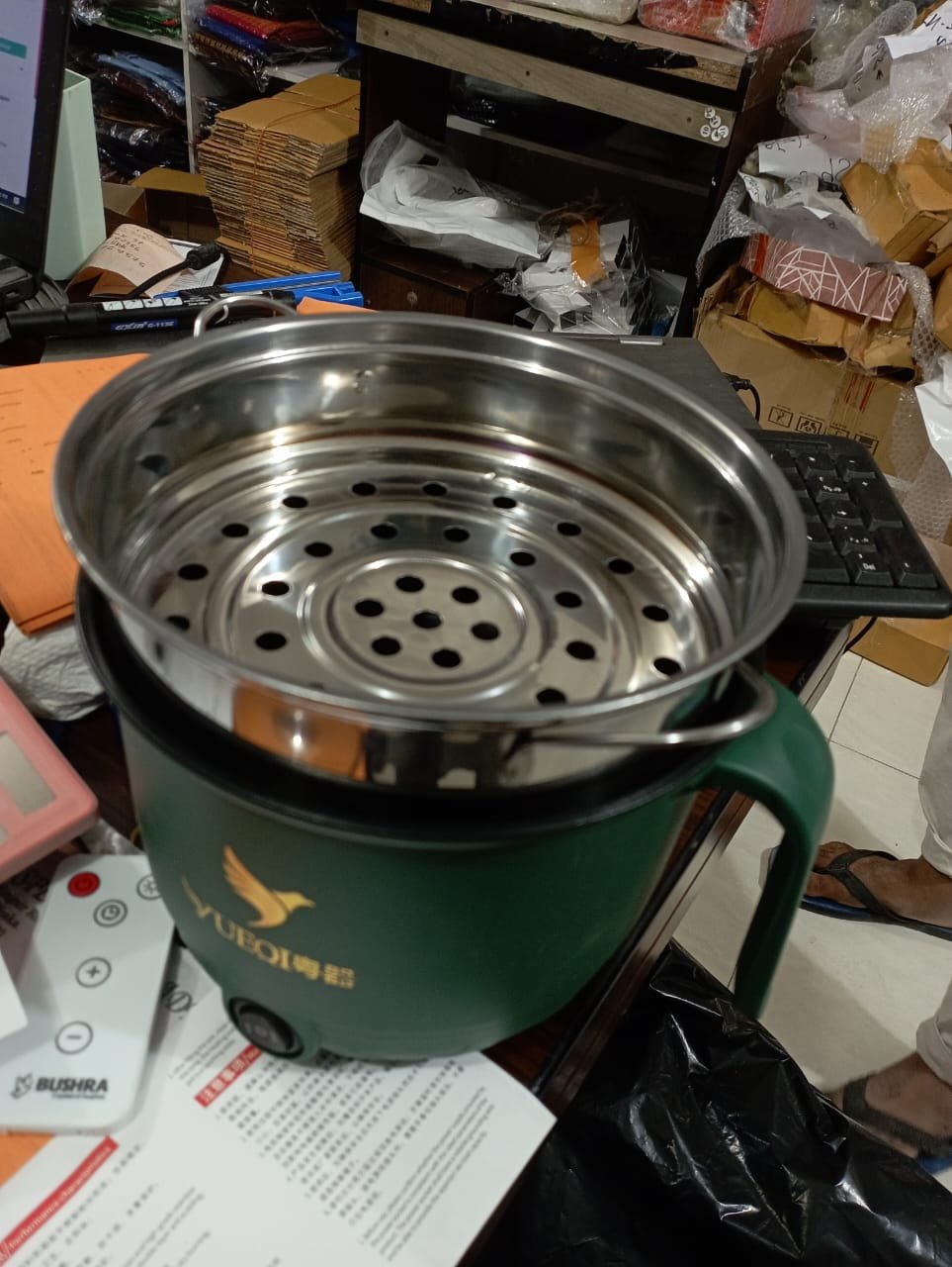 Electric Cooking Pot Multifunction Non-stick Pan Cooker Machine