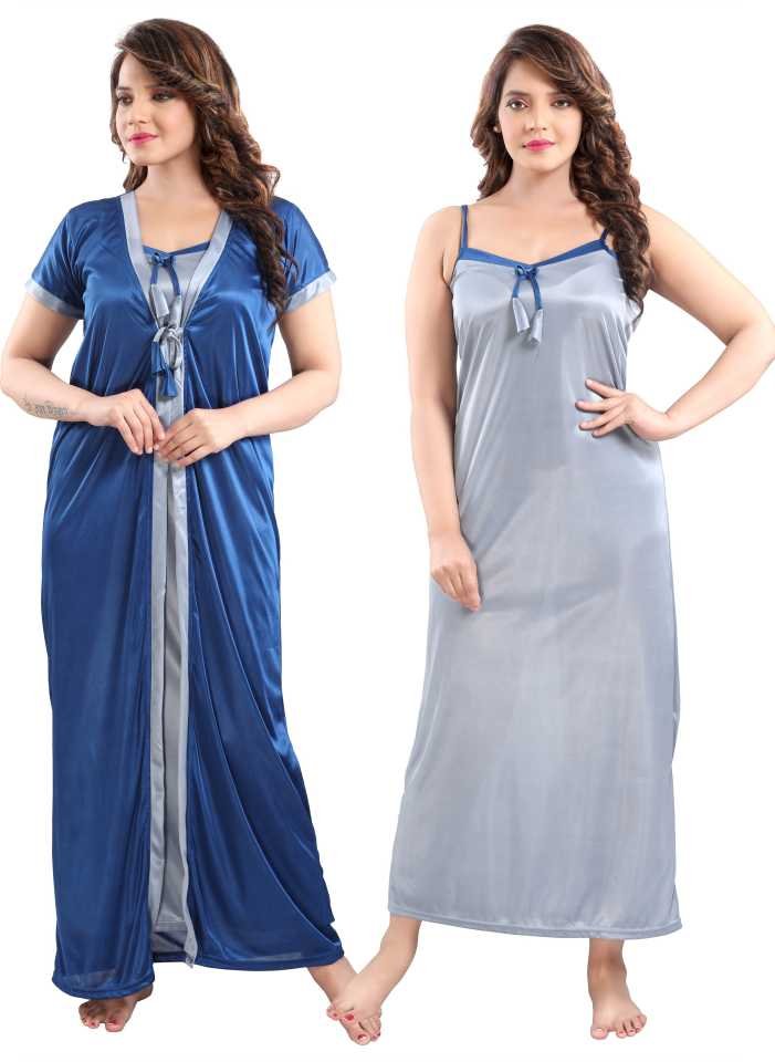 Lace Design 2 Part Night Dress