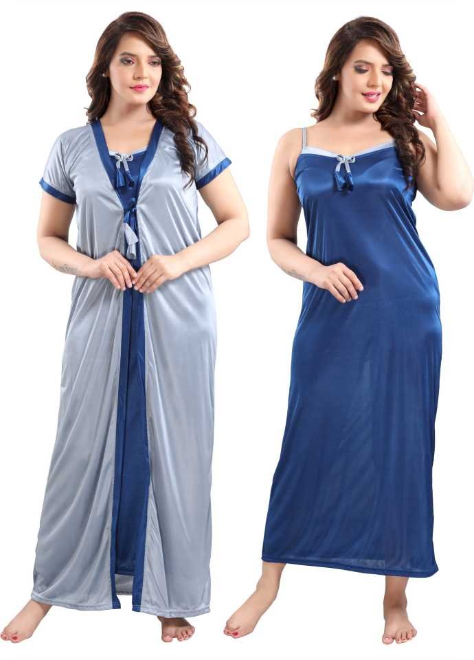 Lace Design 2 Part Night Dress