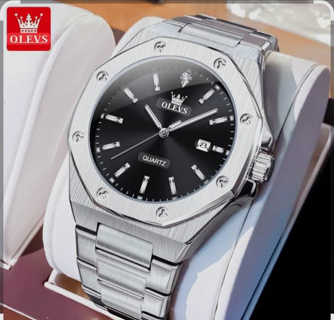 OLEVS 3613 Luxury Business Watch for Man Sport Stainless Steel Men Watch Luminous Date Watches Quartz Clock Reloj