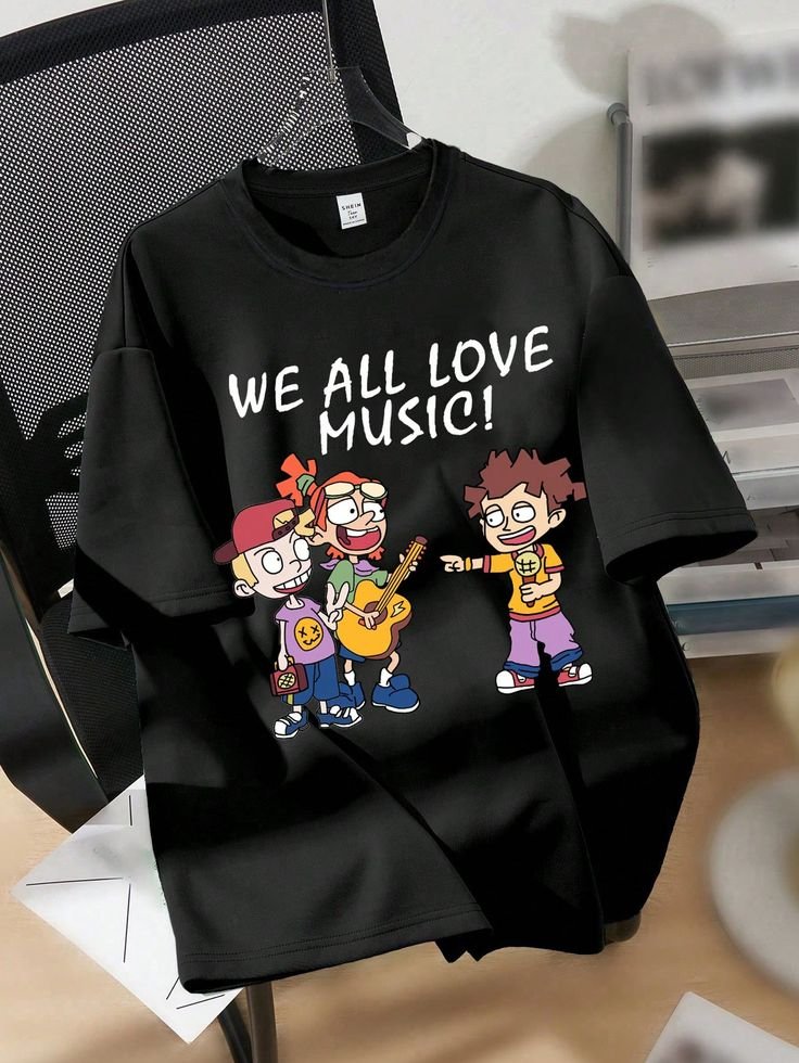 Stylish Drop Shoulder T-Shirt