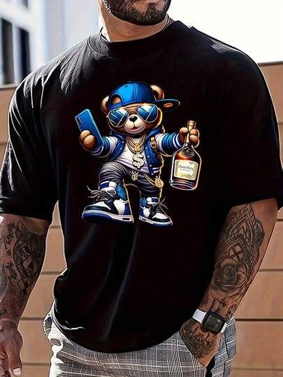 Stylish Drop Shoulder T-Shirt
