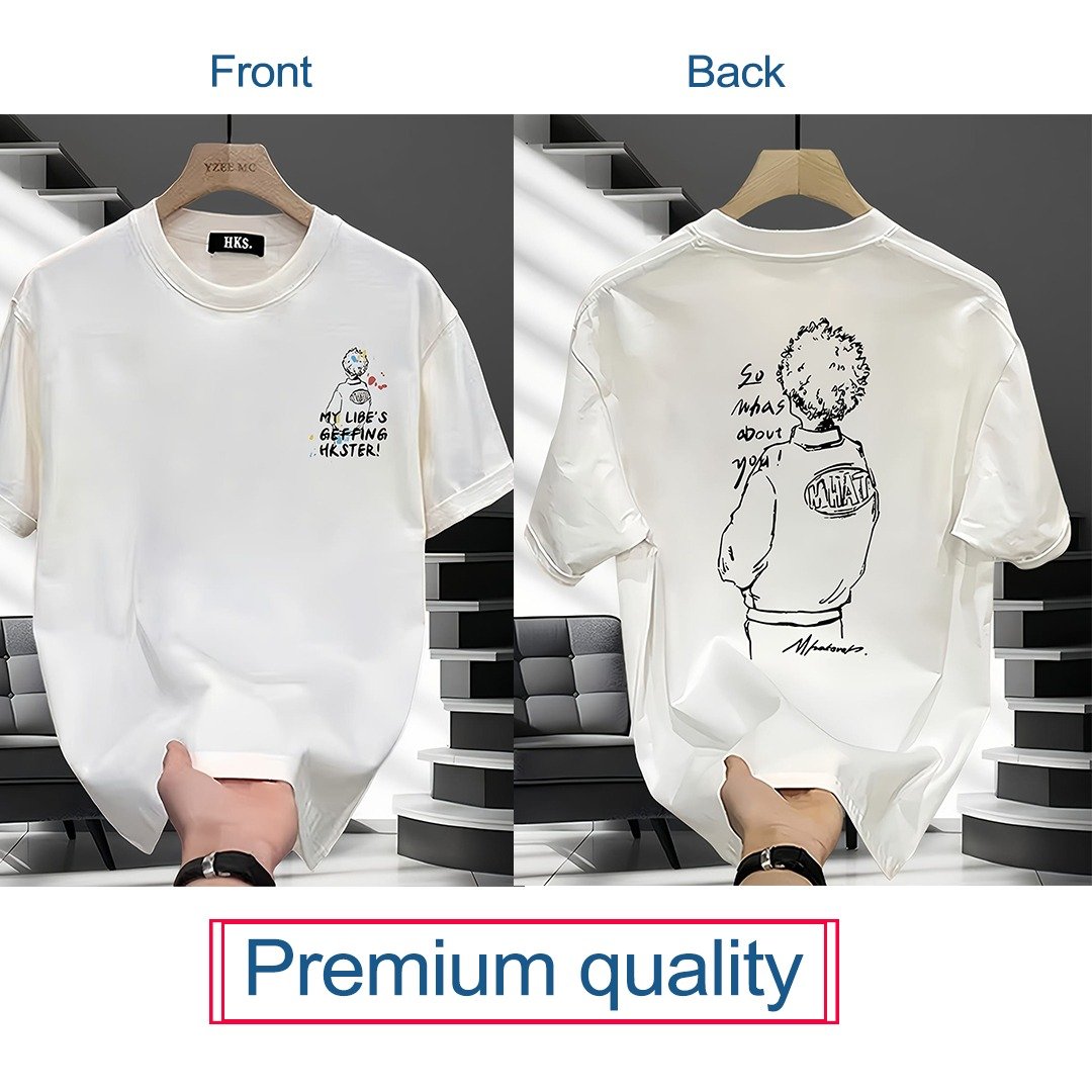 Stylish Drop Shoulder T-Shirt
