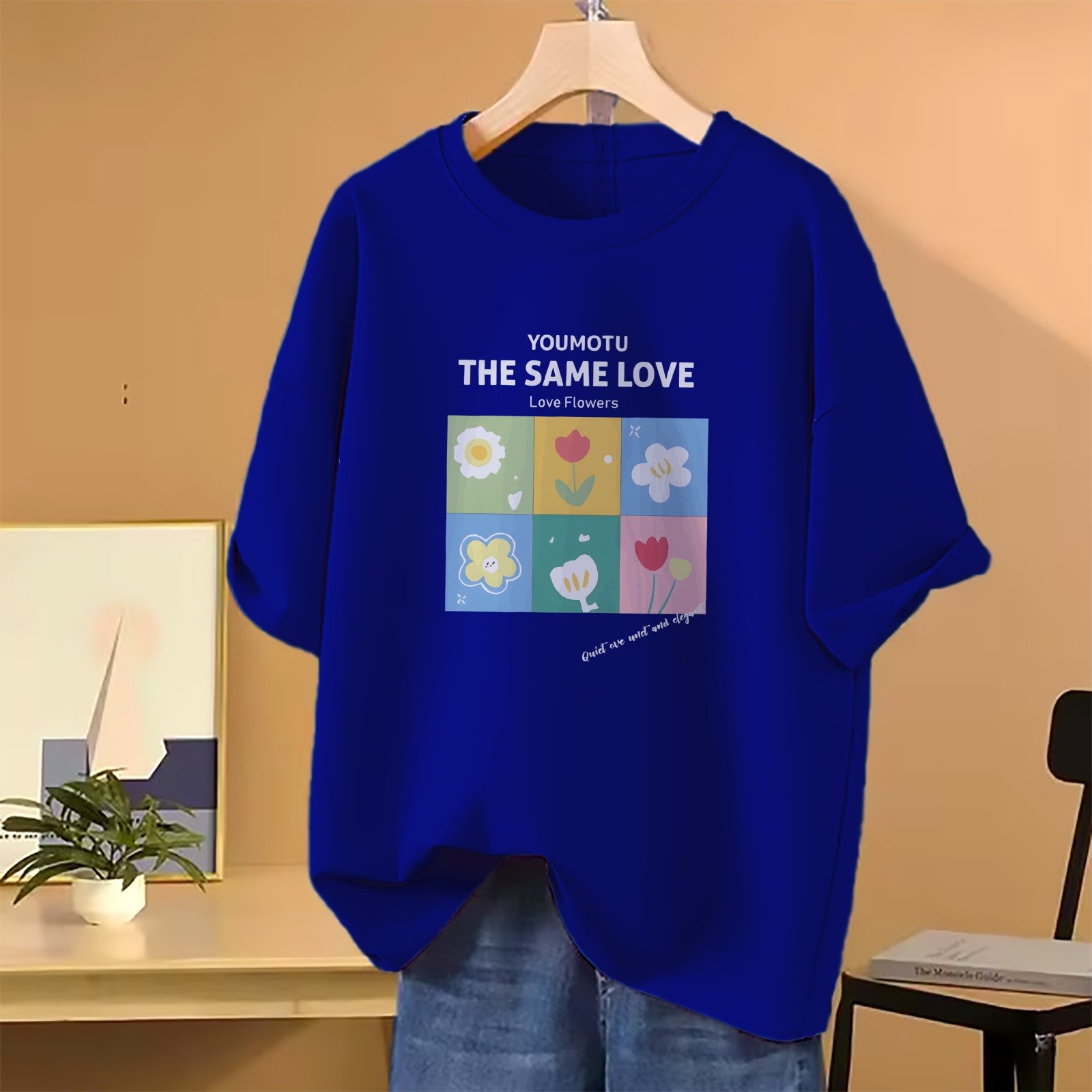 Drop Shoulder T-shirt for Women's