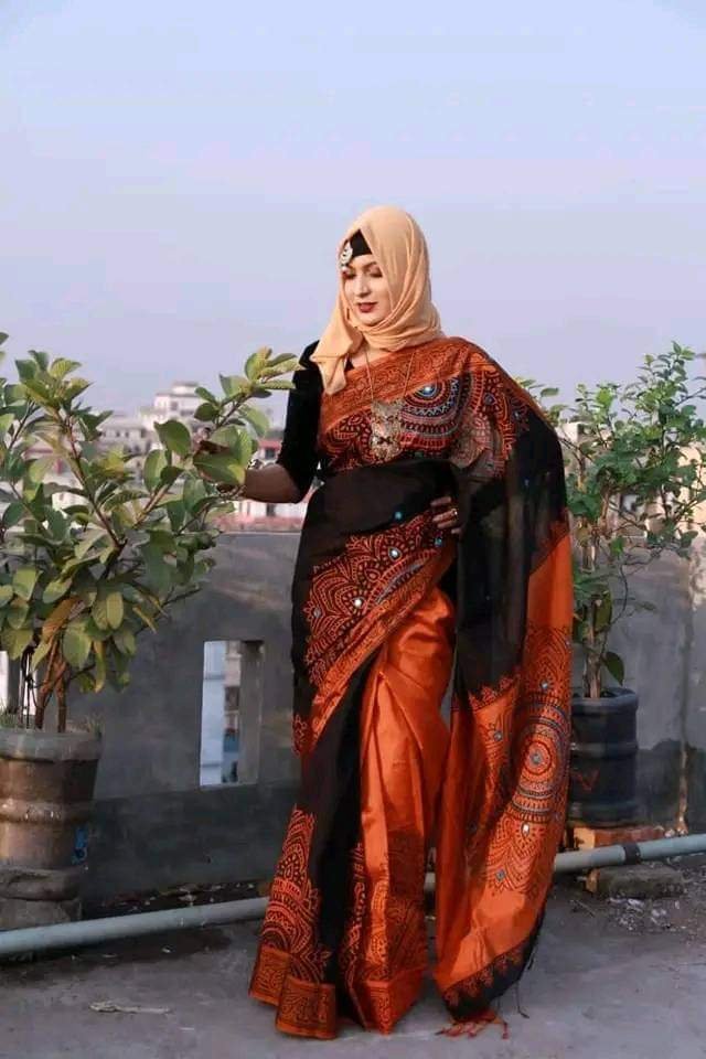 Dhupiyan Silk Saree