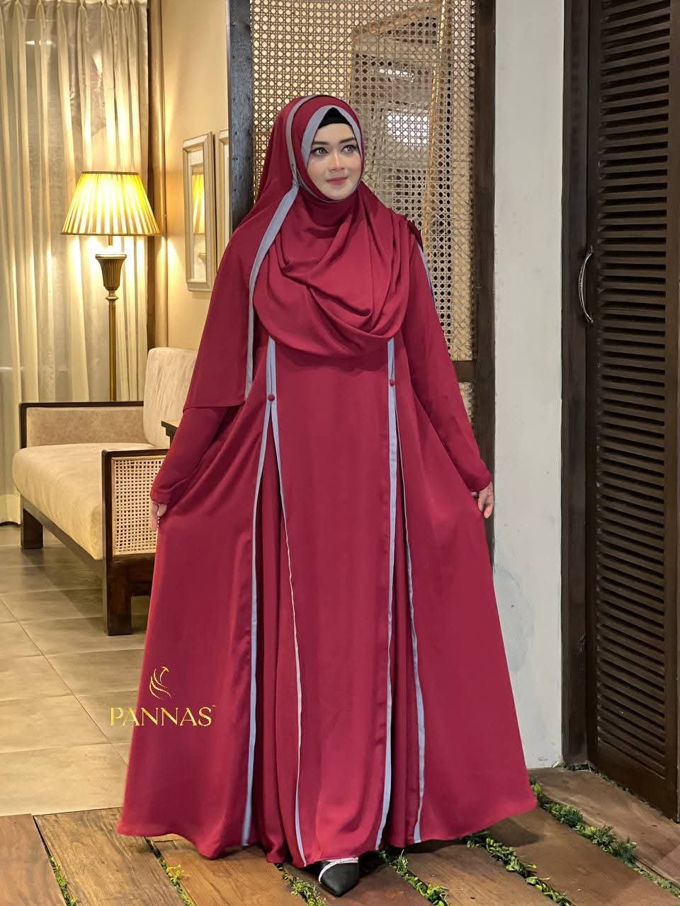 Tunisian Khimar+Borkha