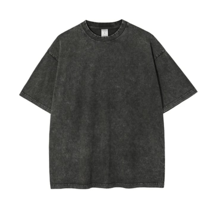 Acid wash T-shirt