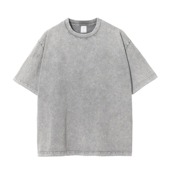 Acid wash T-shirt