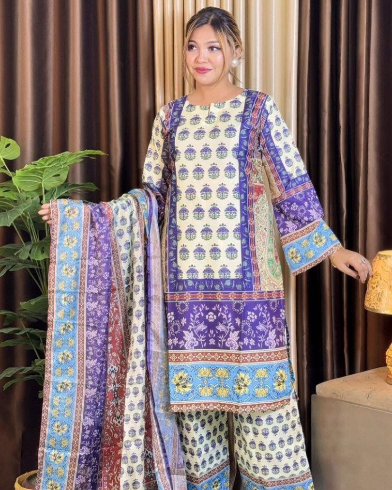 Premium Synthetic Digital Printed