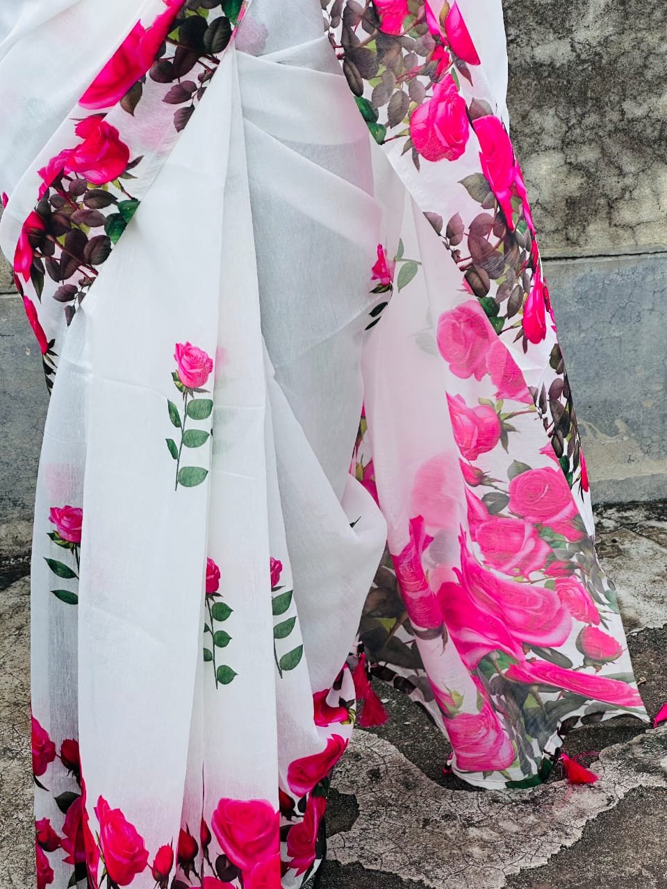 Chanderi silk sharee