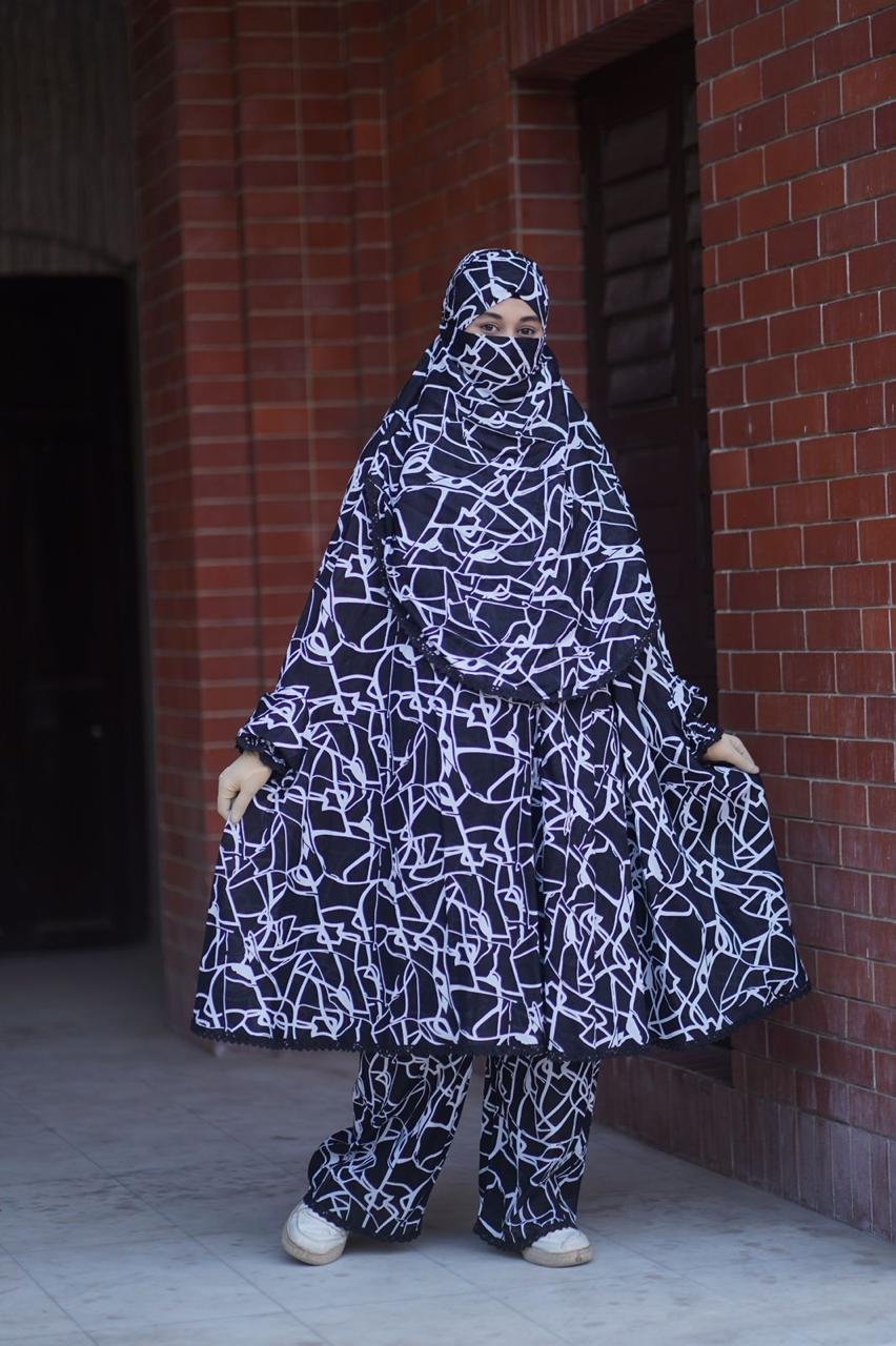 Short Khimar Set