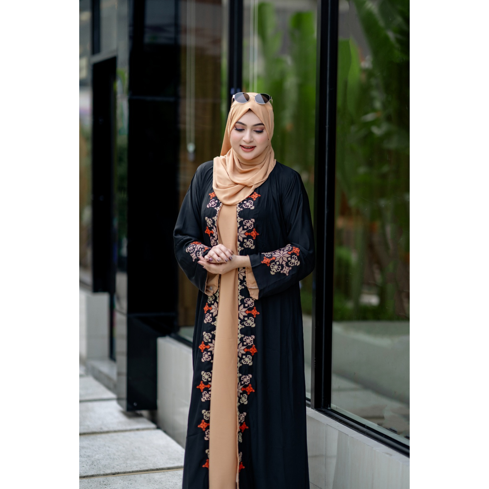 Adjust Koti Borka (with Hijab)