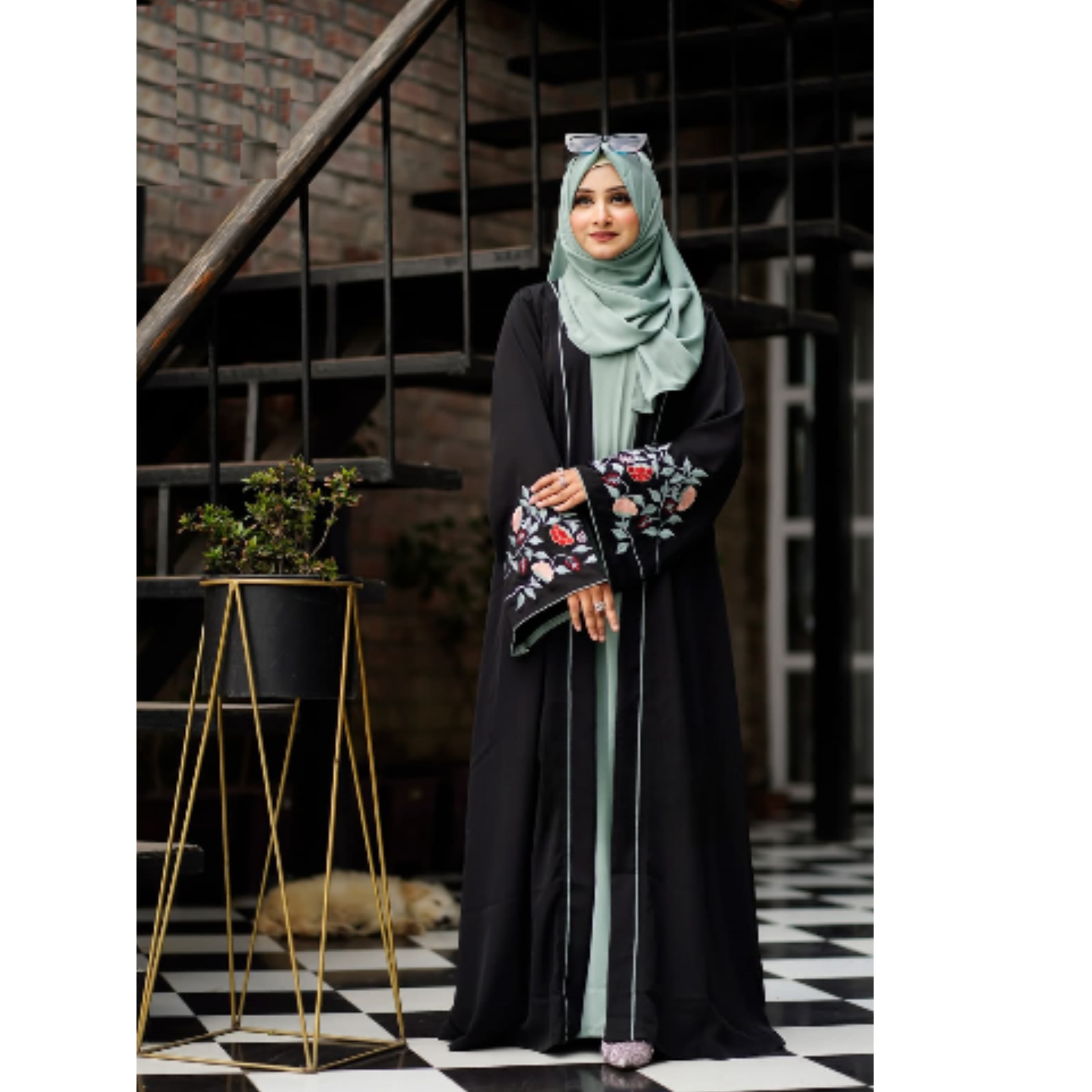 Abhaya Borka   with Hijab