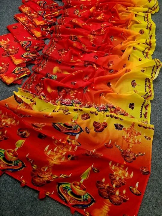 Chanderi silk sharee