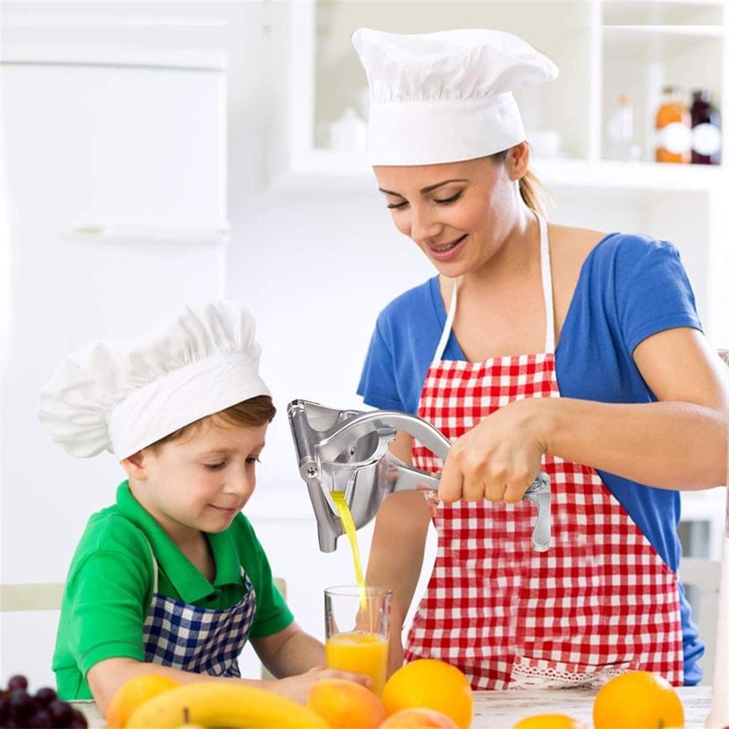 Aluminium Steel Heavy Duty Handhold Press Fruit Juicer, Fruit Manual & Instant juicer 