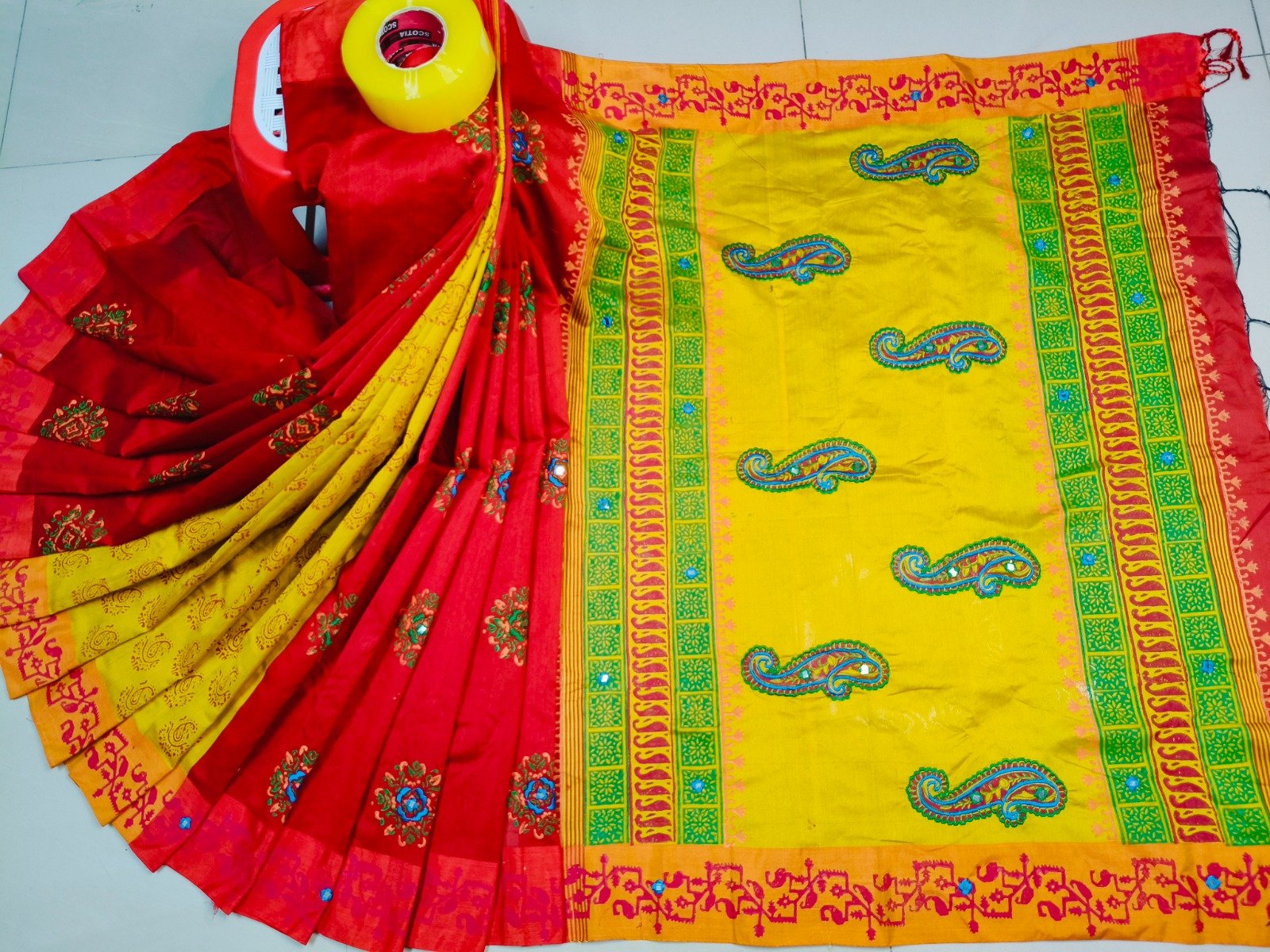 Dhupiyan Silk Saree