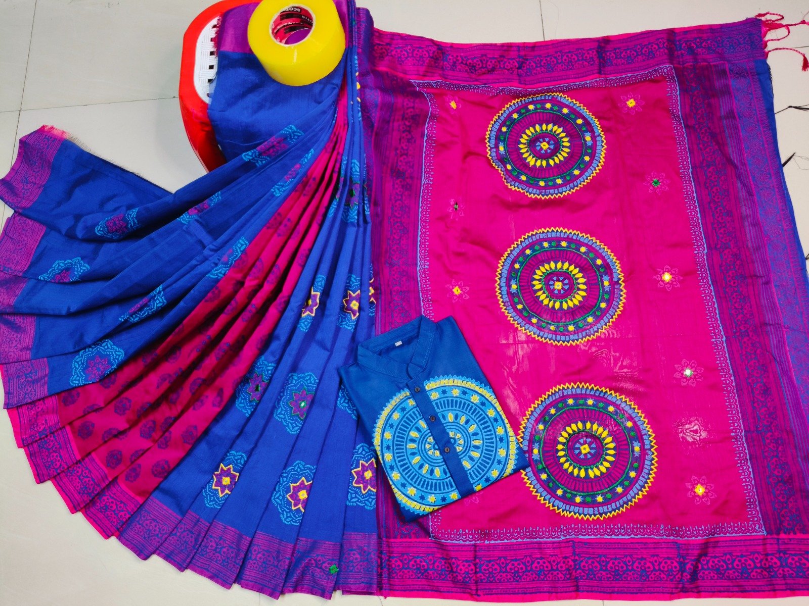 Sharee Panjabi Couple Set