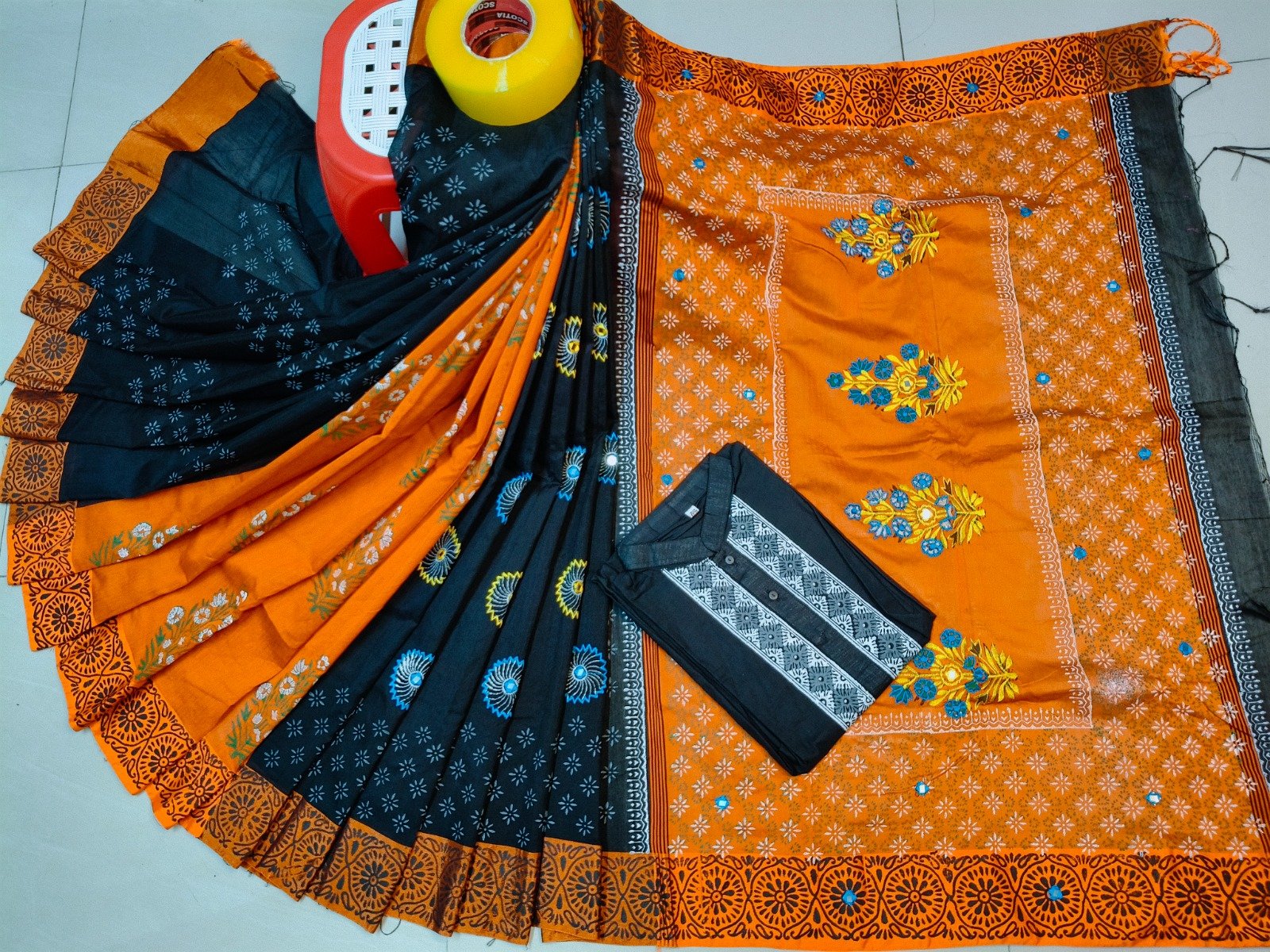 Sharee Panjabi Couple Set