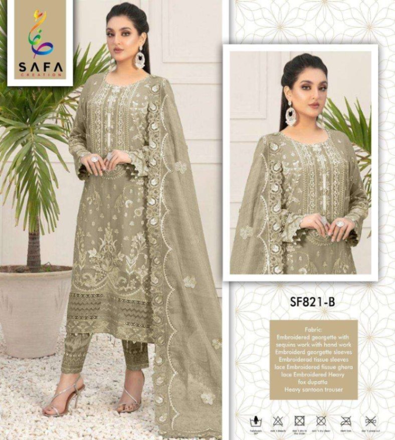 SAFA Sequence Kameez Suit