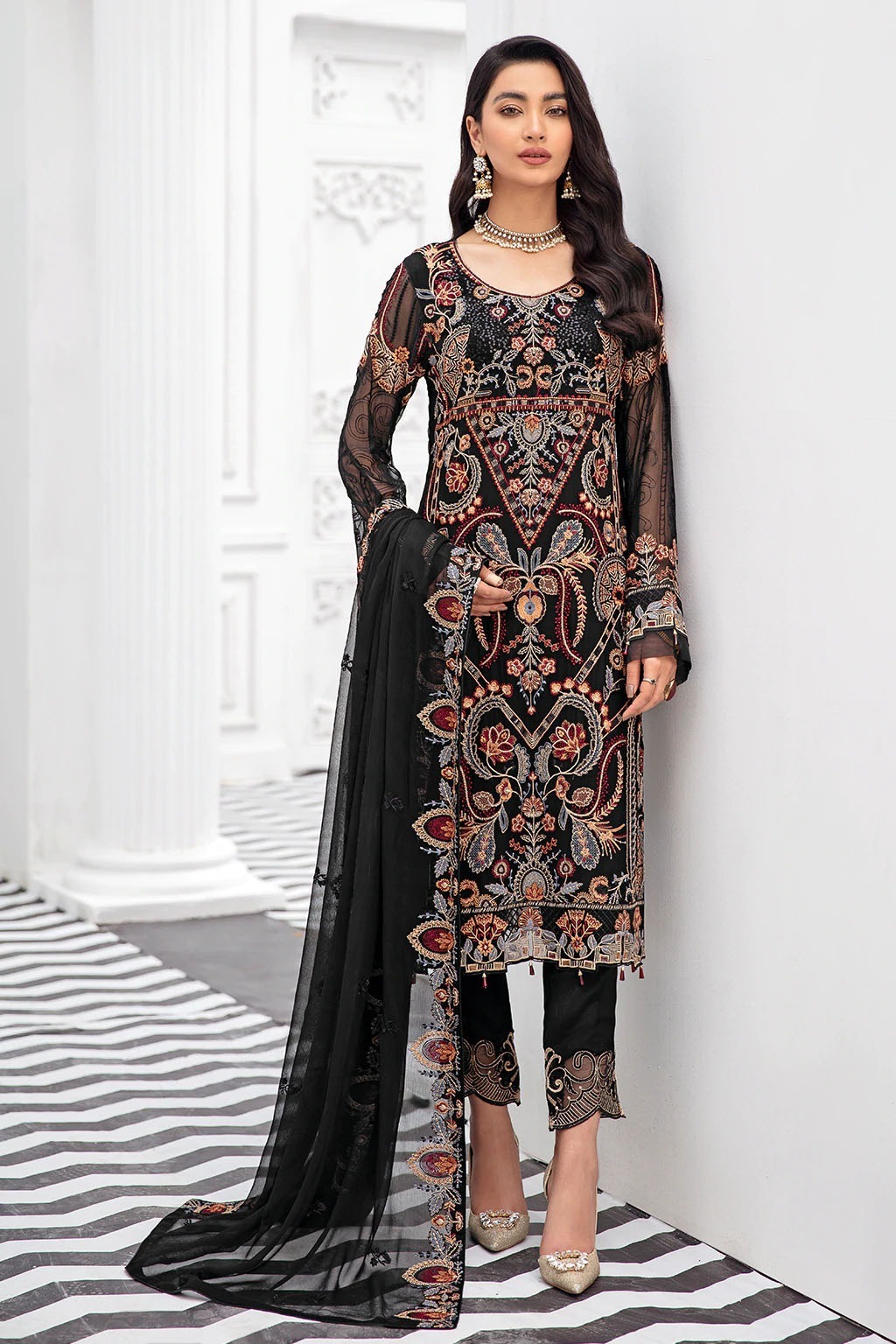 Premium Pakistani Georgette Kameez Suit