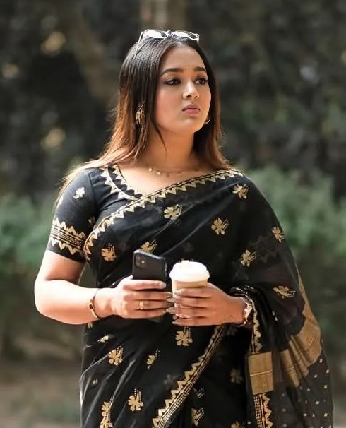 Afsan Print Sharee with Blouse Piece