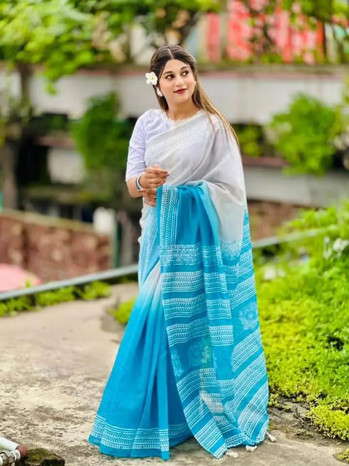 Chanderi silk sharee
