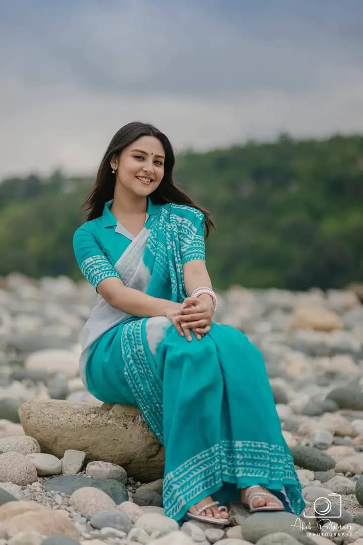 Chanderi silk sharee