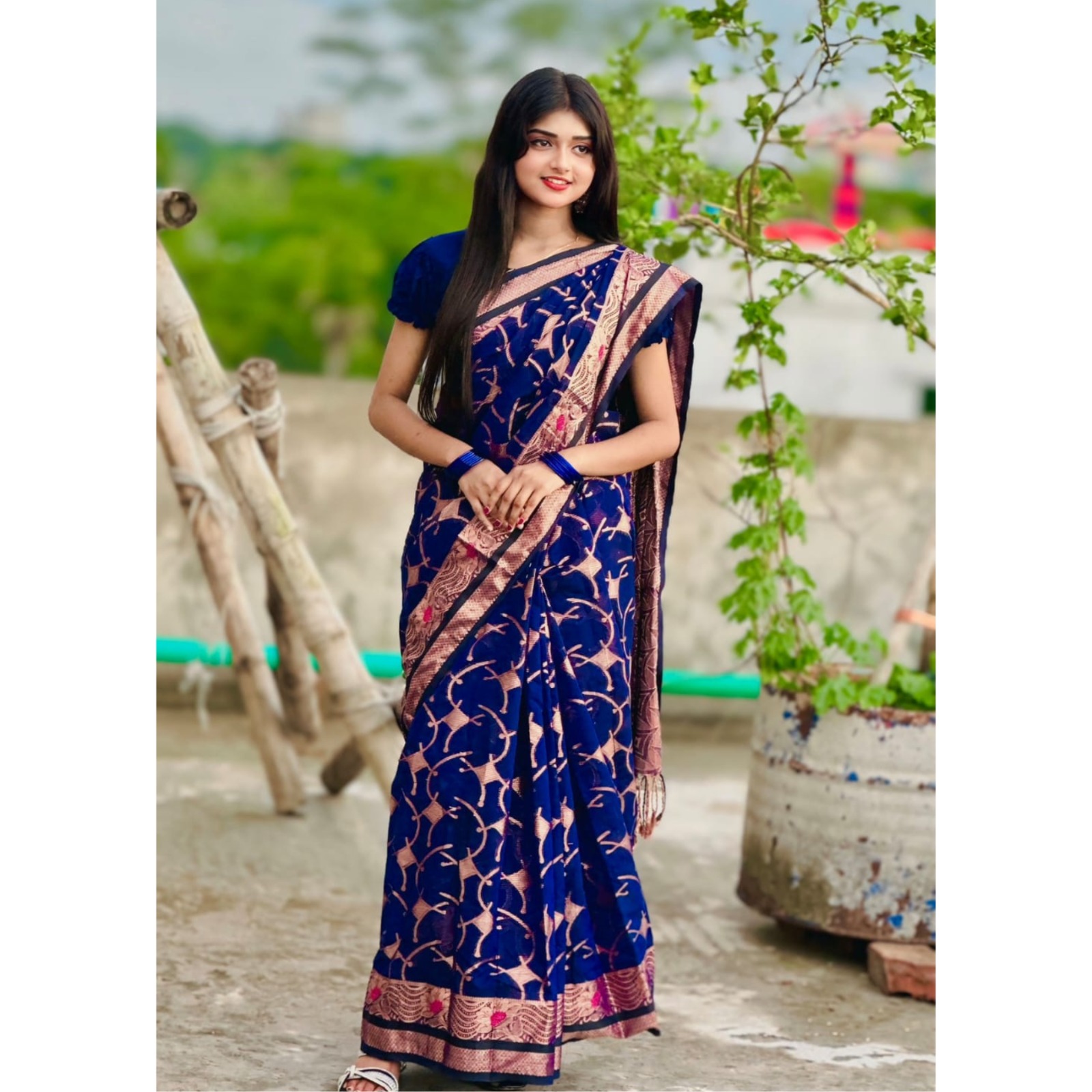 New Tat jamdani sharee