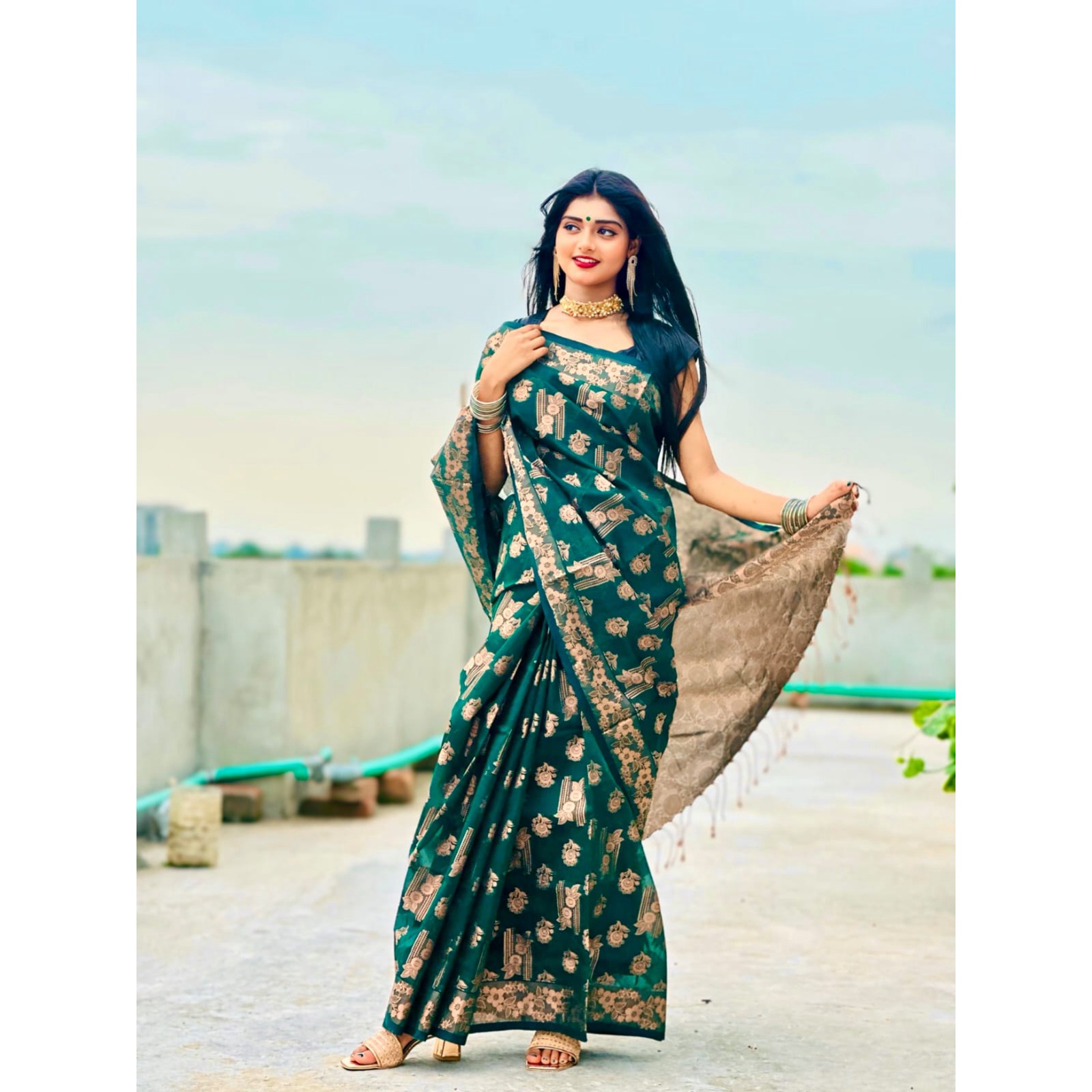 New Tat jamdani sharee