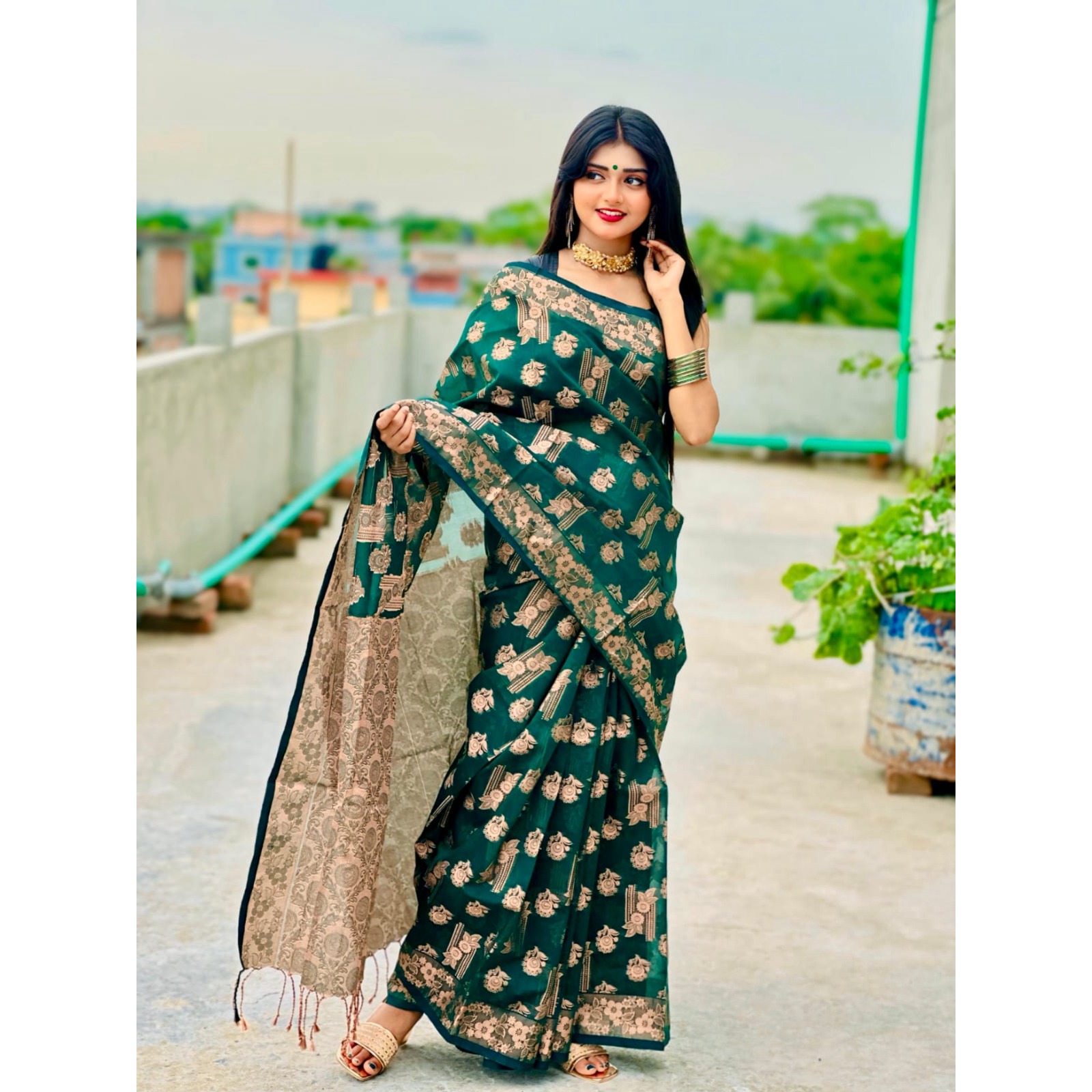 New Tat jamdani sharee