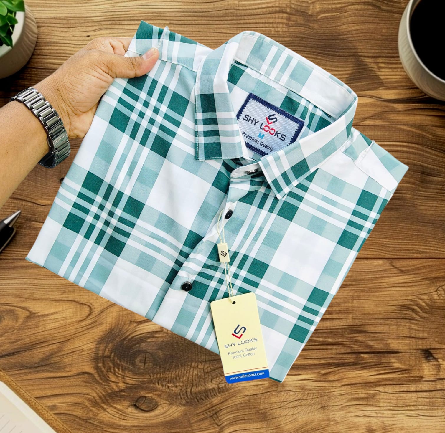 China Magnet Stretched Full Sleeve Shirt – Shy Looks