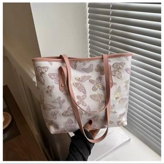 New butterfly tote bag
