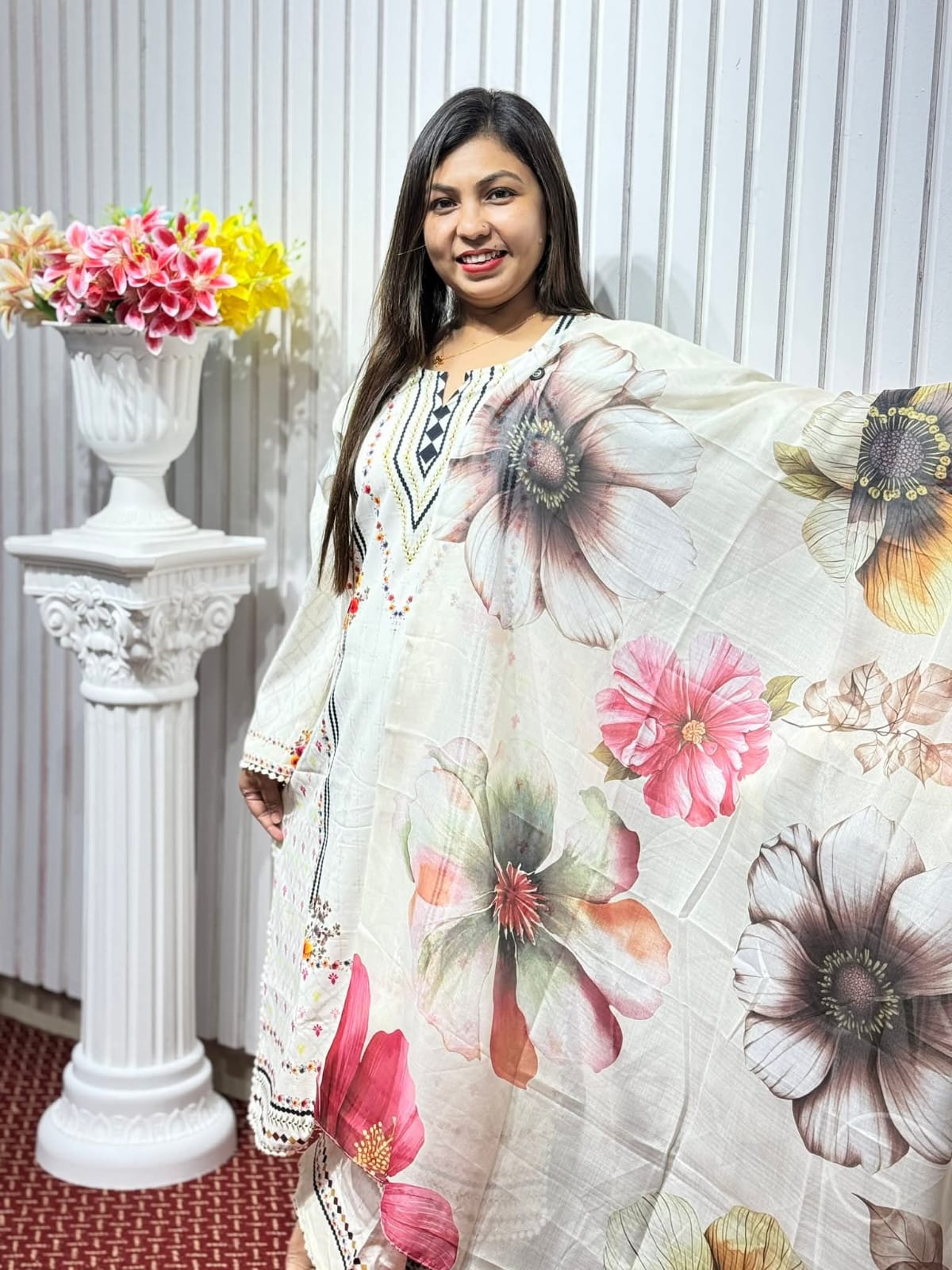 Digital Print Three Piece