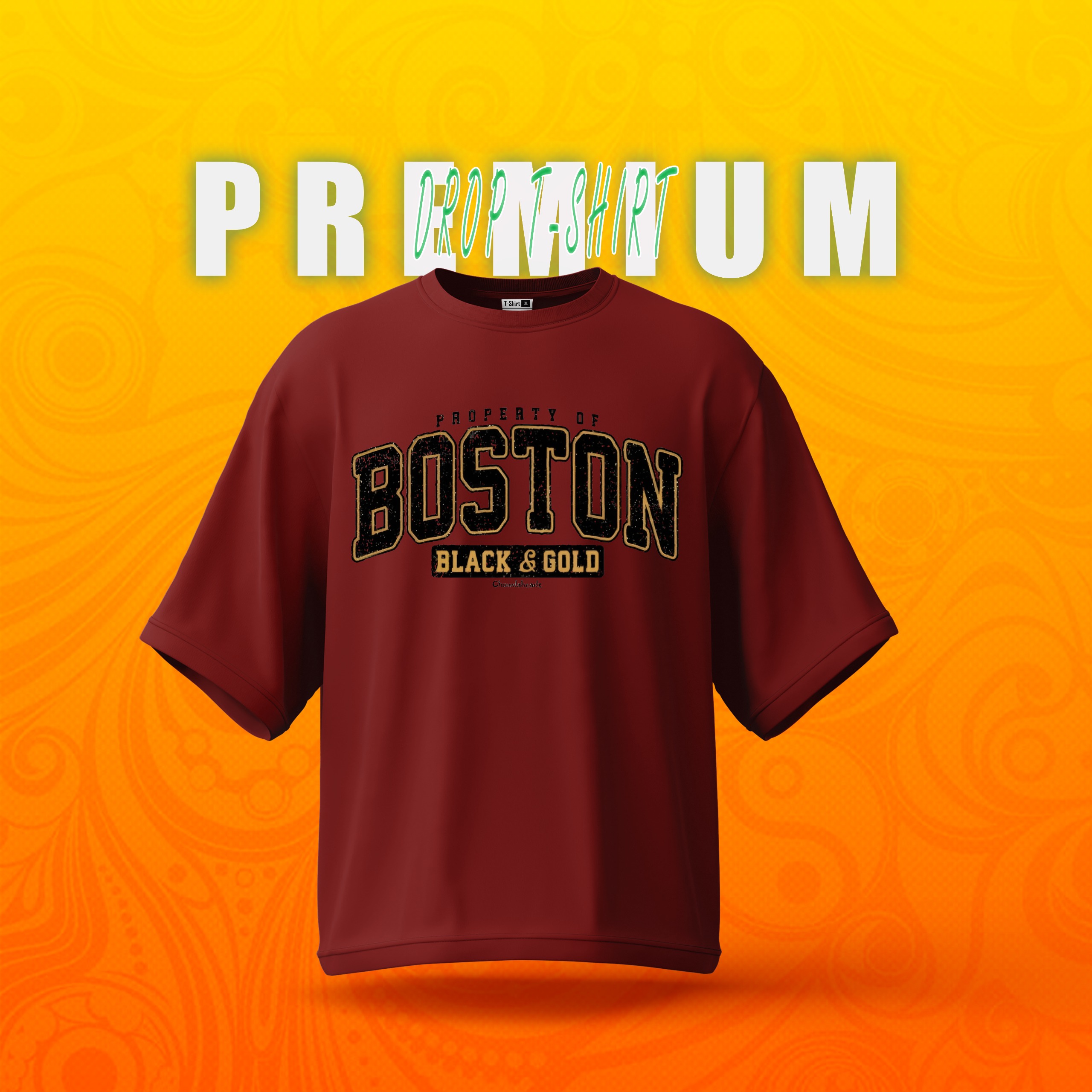 Premium Cotton Drop Shoulder Tshirt