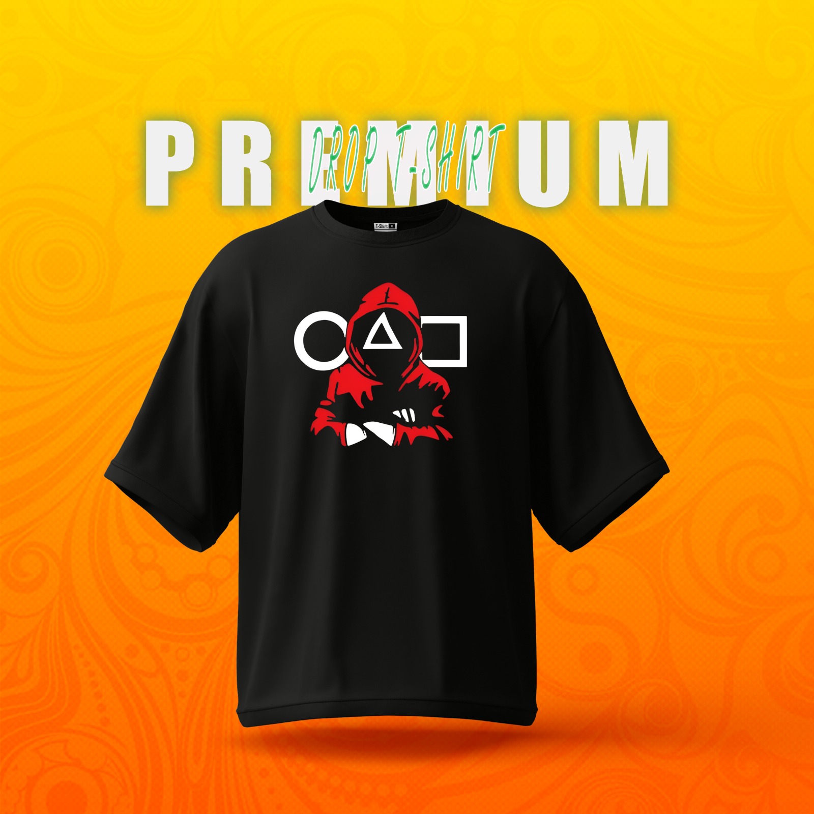 Premium Cotton Drop Shoulder Tshirt