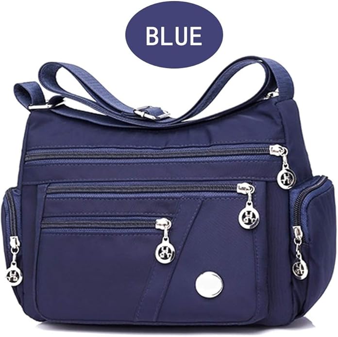 Women’s Nylon Waterproof Large Capacity Crossbody Bag