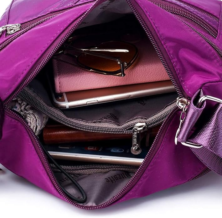 Women’s Nylon Waterproof Large Capacity Crossbody Bag