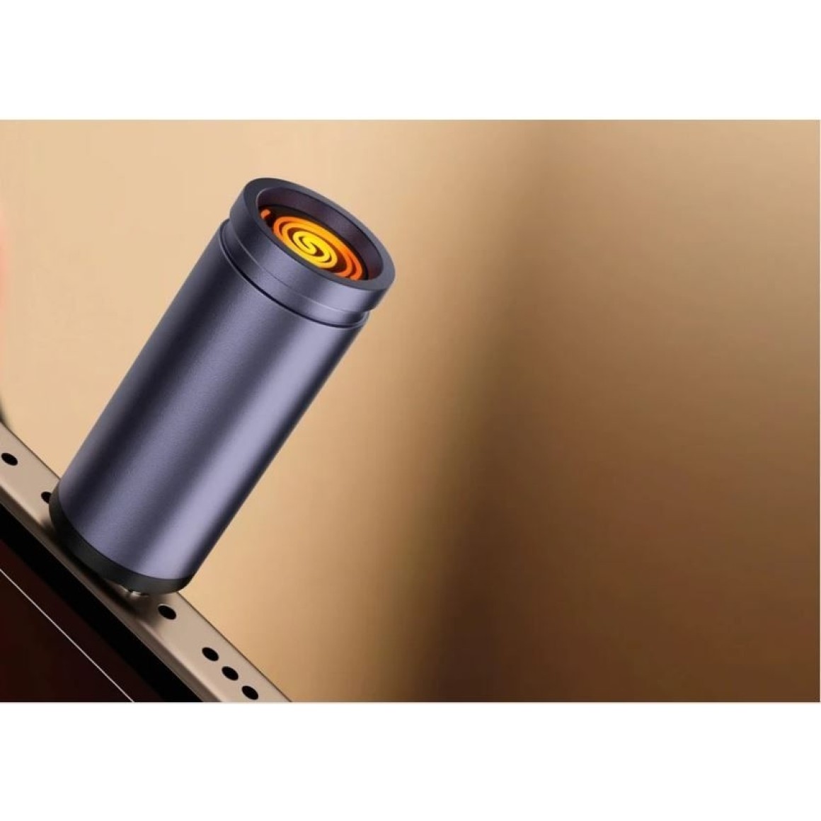 USB‑C Mini Lighter (Tungsten Wire, Blow‑to‑Ignite