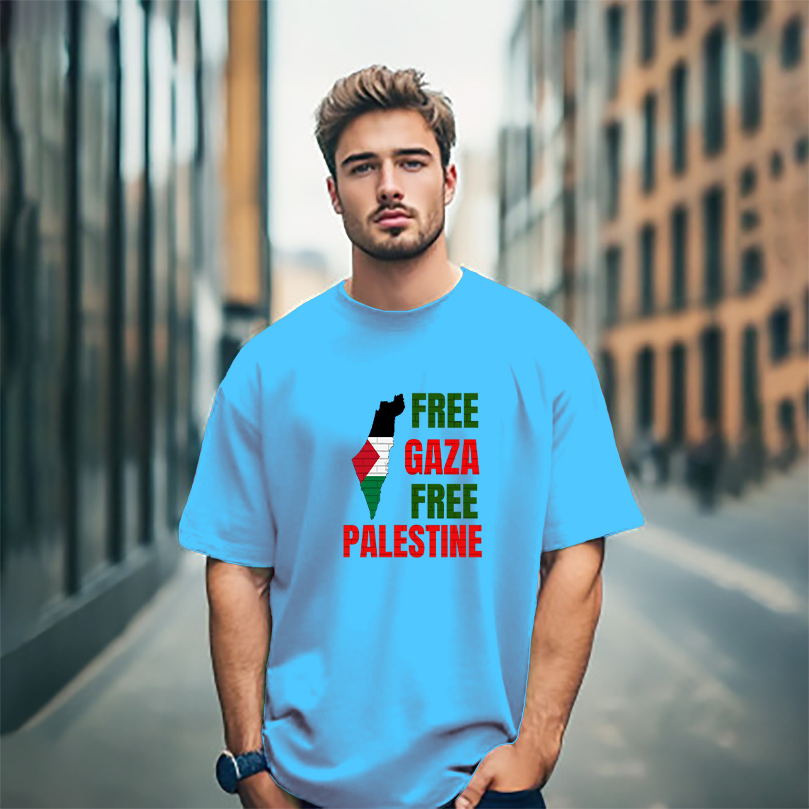 Save GAZA Cotton T-shirt
